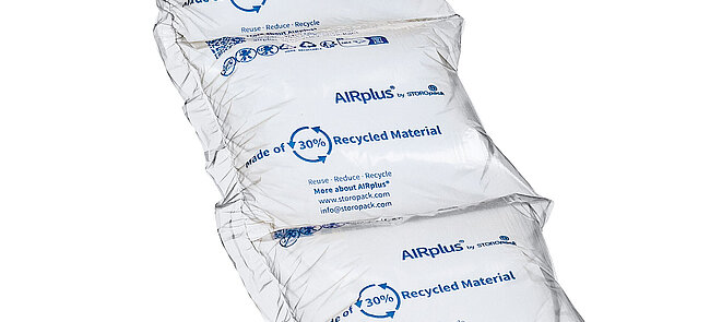 Flexible air cushioning packaging